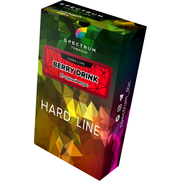 Табак Spectrum Hard berry drink 40 грамм в Красноярске