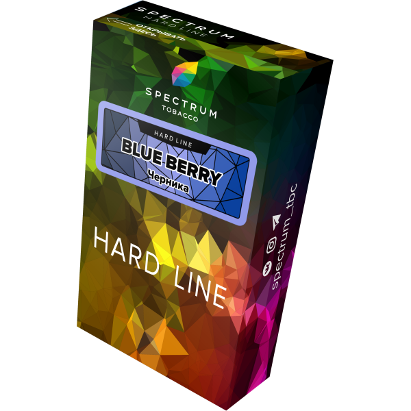 Табак Spectrum Hard blue berry 40 грамм в Красноярске