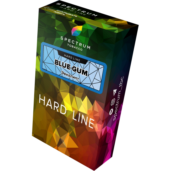 Табак Spectrum Hard blue gum 40 грамм в Красноярске
