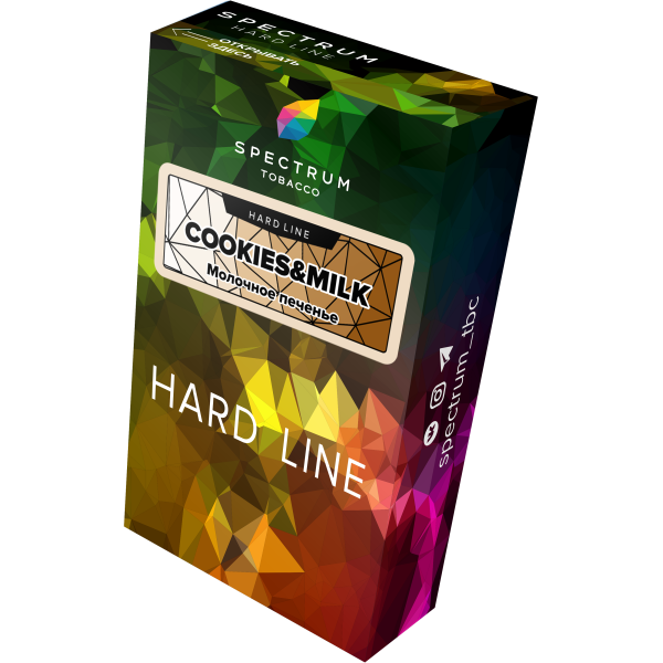 Табак Spectrum Hard cookies milk 40 грамм в Красноярске