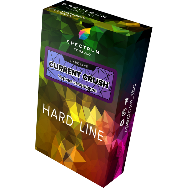 Табак Spectrum Hard current crush 40 грамм в Красноярске
