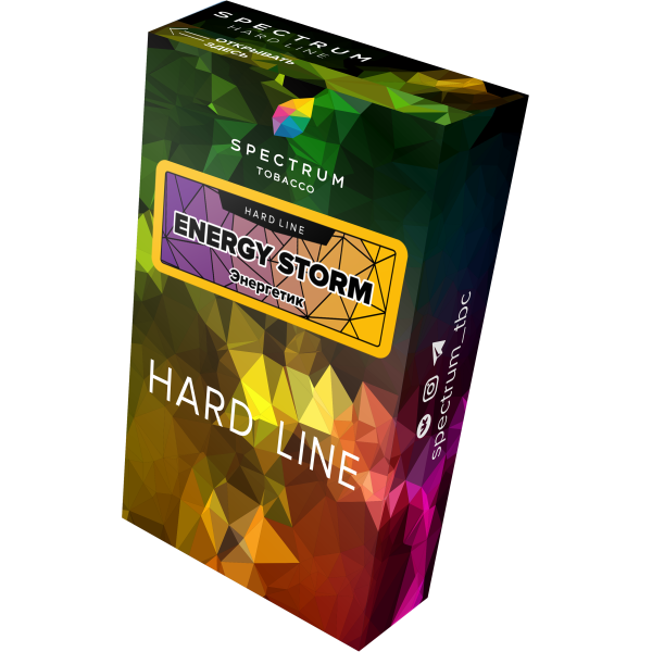 Табак Spectrum Hard energy storm 40 грамм в Красноярске