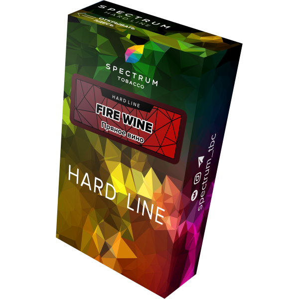 Табак Spectrum Hard fire wine 40 грамм в Красноярске