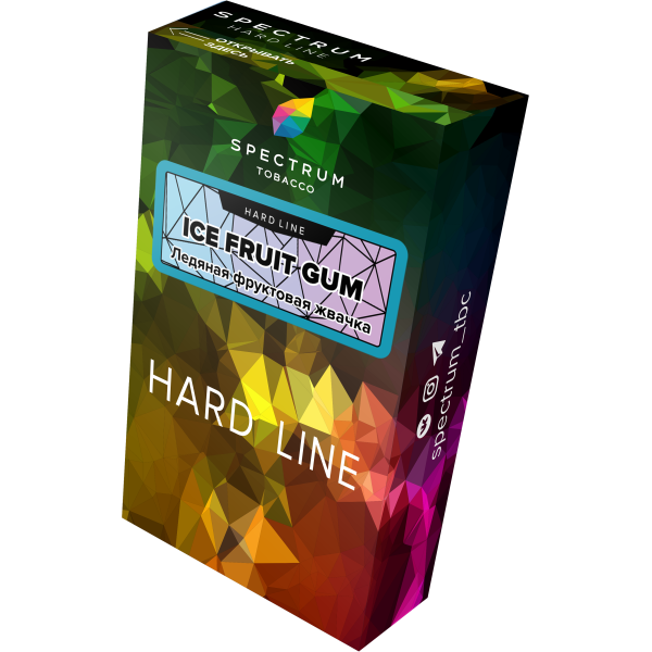 Табак Spectrum Hard ice fruit gum 40 грамм в Красноярске