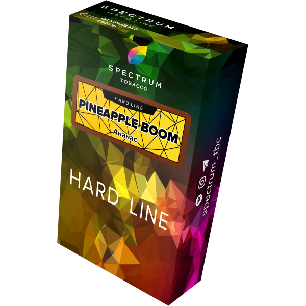 Табак Spectrum Hard pinapple boom 40 грамм в Красноярске