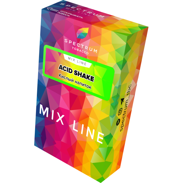 Табак Spectrum Mix Line Acid Shake 40 грамм в Красноярске