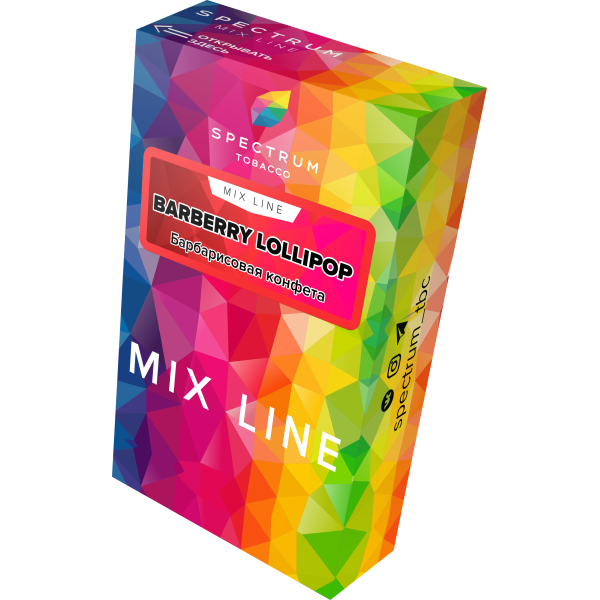 Табак Spectrum Mix Line Barberry Lollipop 40 грамм в Красноярске