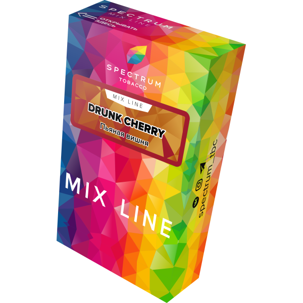 Табак Spectrum Mix Line Drunk Cherry 40 грамм в Красноярске