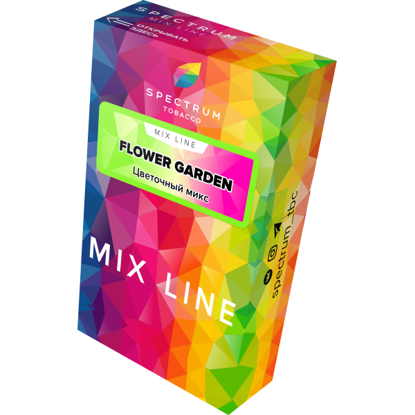 Табак Spectrum Mix Line Flower Garden 40 грамм в Красноярске