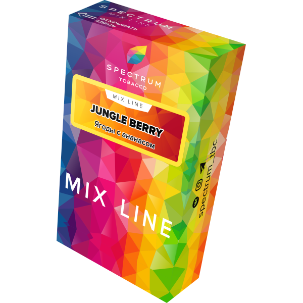 Табак Spectrum Mix Line Jungle Berry 40 грамм в Красноярске