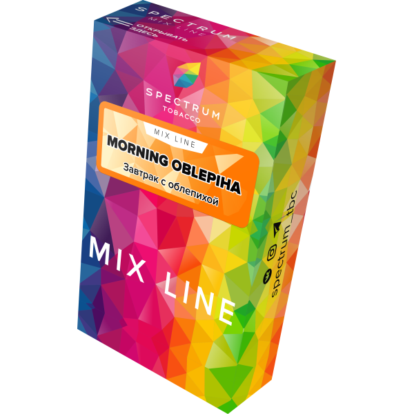 Табак Spectrum Mix Line Morning Oblepiha 40 грамм в Красноярске