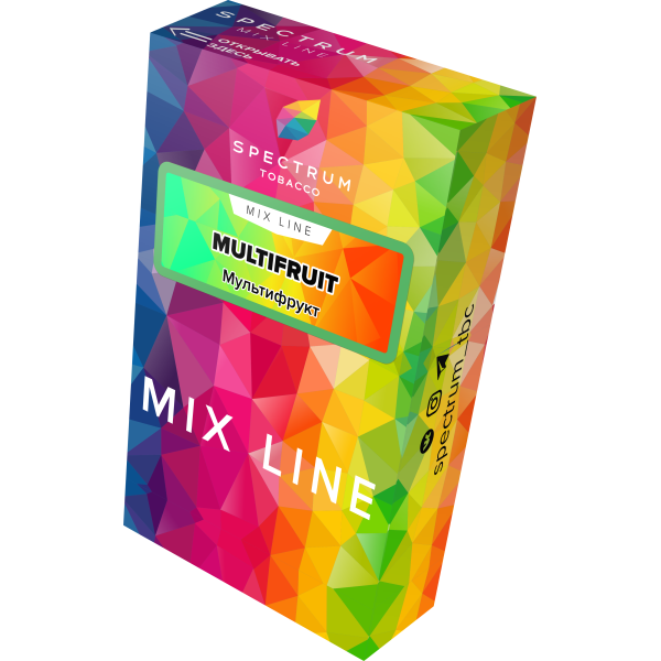 Табак Spectrum Mix Line Multifruit 40 грамм в Красноярске