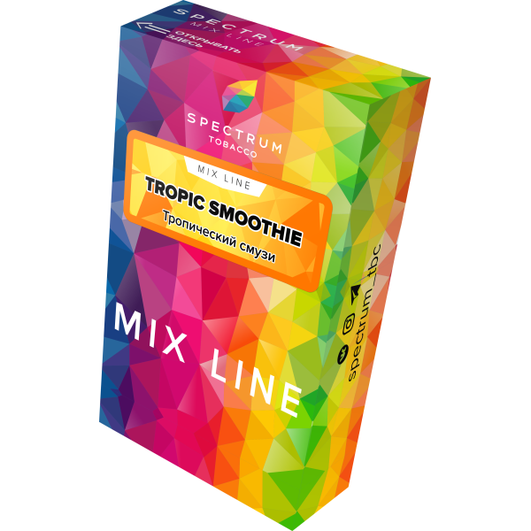 Табак Spectrum Mix Line Tropica Smoothie 40 грамм в Красноярске