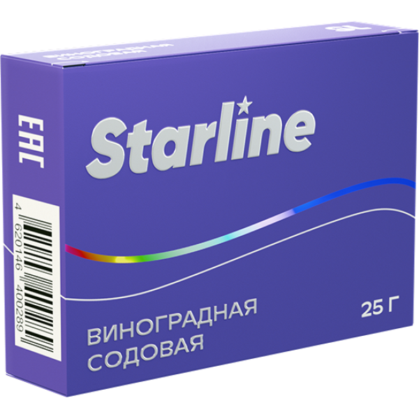 Табак Starline Виноградная содовая 25 гр в Красноярске