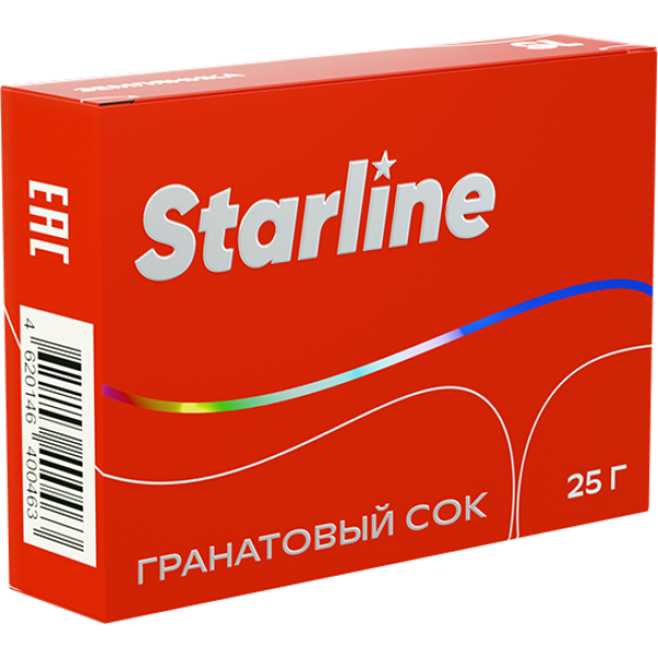 Табак Starline Гранатовый сок 25 гр в Красноярске