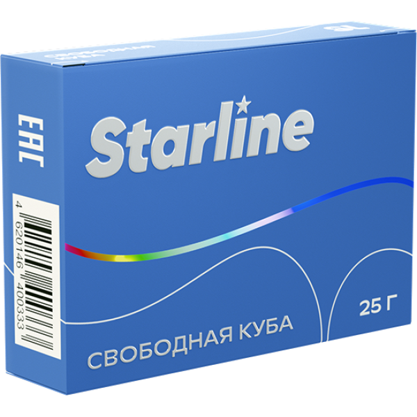 Табак Starline Свободная куба 25 гр в Красноярске
