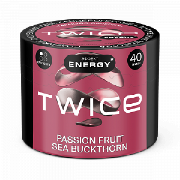 Табак TWICE Passion fruit Sea Buckthorn (Маракуйя Облепиха) 40 гр в Красноярске