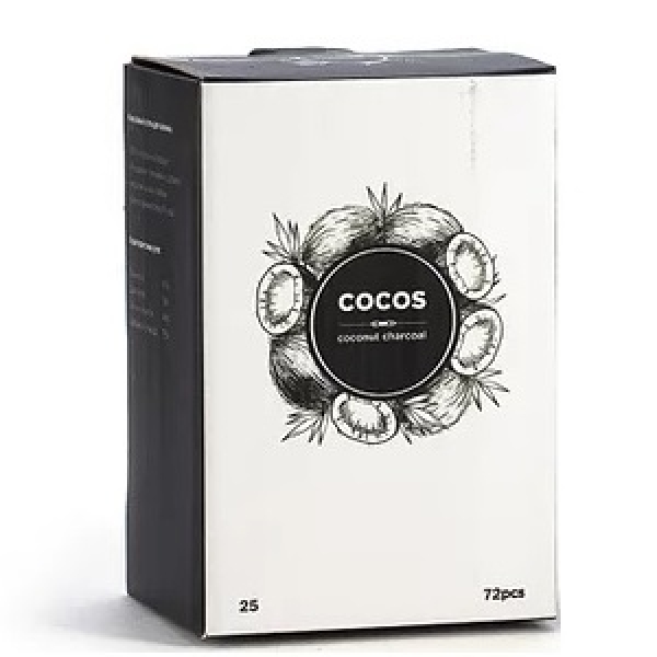 Кокосовый уголь Cocos 25мм для кальяна в Красноярске