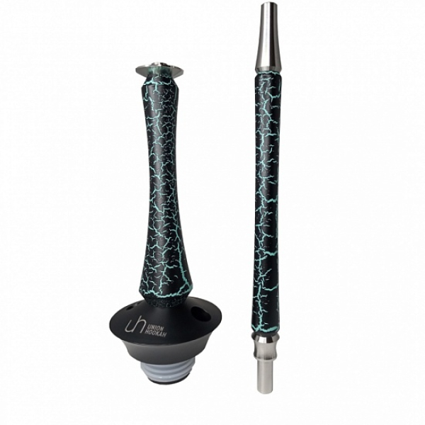Кальян Union Hookah Sleek Кракле голубой в Красноярске