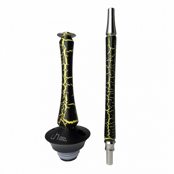 Кальян Union Hookah Sleek Кракле желтый в Красноярске