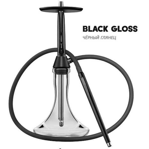 Кальян Koress K3 Black Gloss (Черный, 48 см) в Красноярске