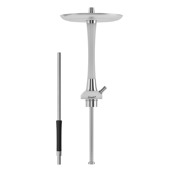 Кальян MattPear Simple S Pro Slim (Белый, 53 см) в Красноярске