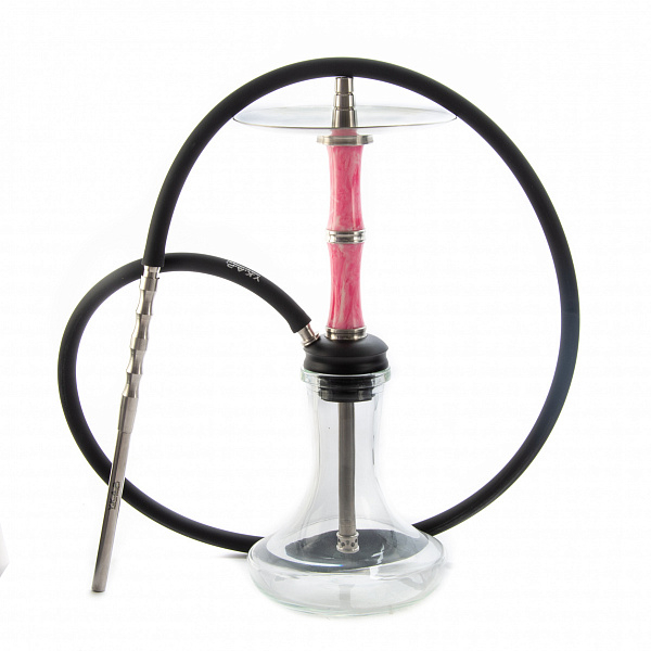 Кальян Y.K.A.P. Mini STR M3 (Розовый, 39 см) в Красноярске