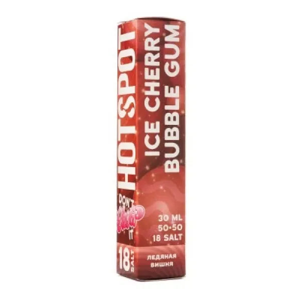 Жидкость HOTSPOT Chow Ice Cherry Bubble Gum 30 мл в Красноярске