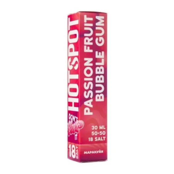 Жидкость HOTSPOT Chow Passion Fruit Bubble Gum 30 мл в Красноярске
