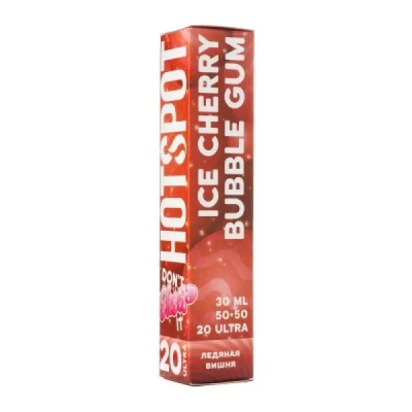 Жидкость HOTSPOT Chow Ultra Ice Cherry Bubble Gum 30 мл в Красноярске
