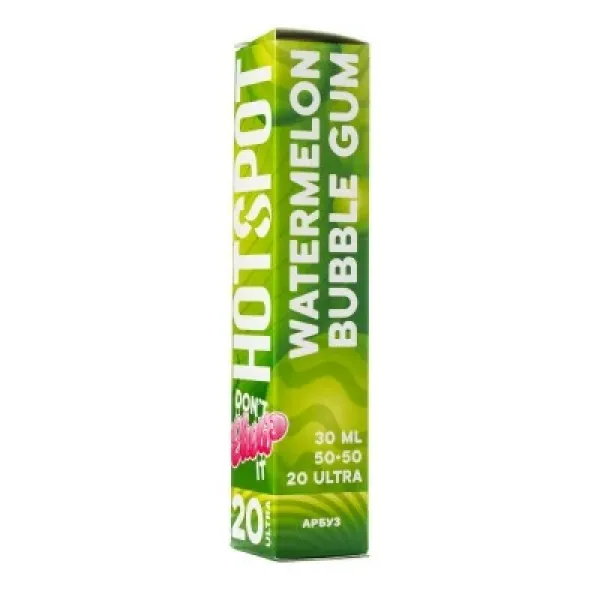 Жидкость HOTSPOT Chow Ultra Watermelon Bubble Gum 30 мл в Красноярске