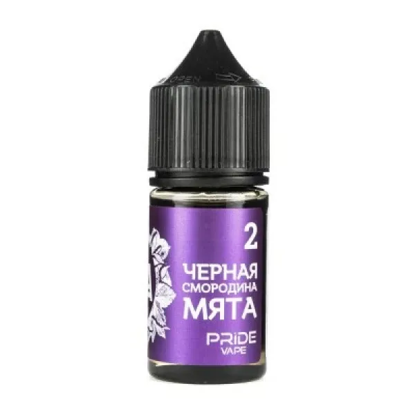 Жидкость Pride Vape Tea Salt Черная смородина мята 30 мл в Красноярске