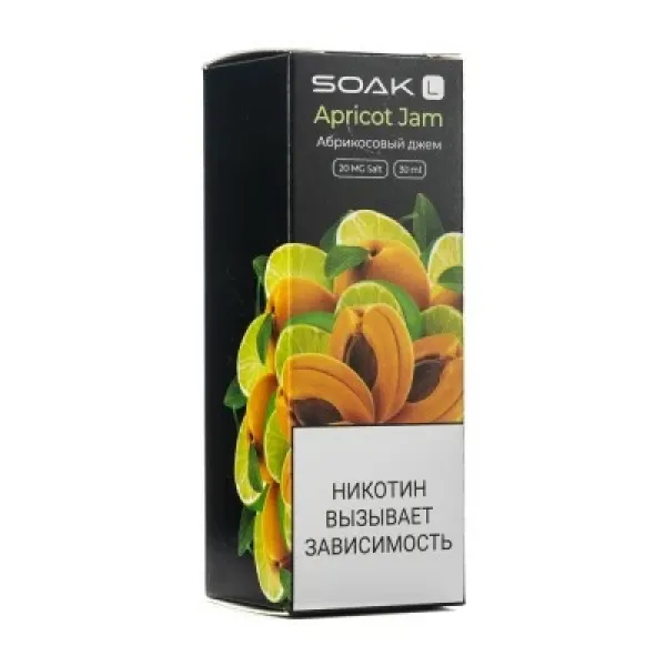 Жидкость SOAK L Apricot Jam 30 мл в Красноярске