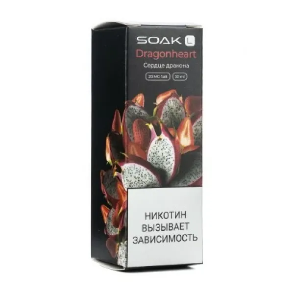 Жидкость SOAK L Dragonheart 30 мл в Красноярске