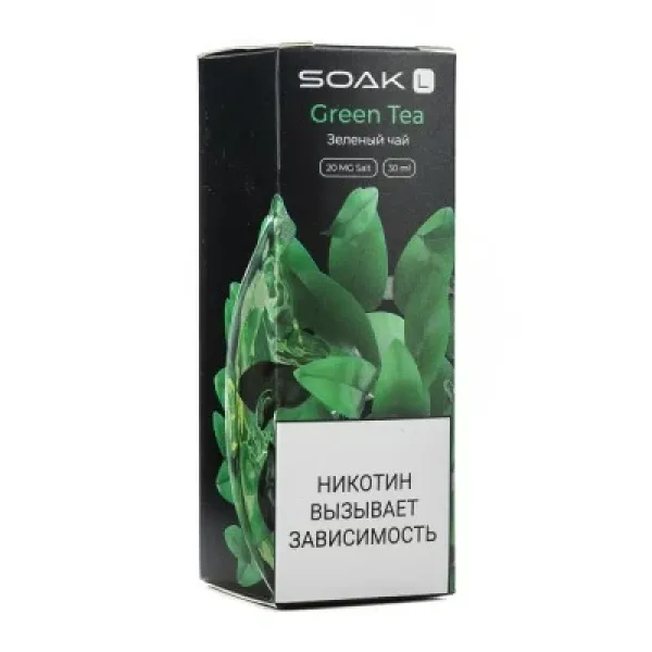 Жидкость SOAK L Green Tea 30 мл в Красноярске