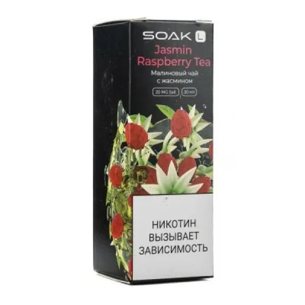 Жидкость SOAK L Jasmin Raspberry Tea 30 мл в Красноярске