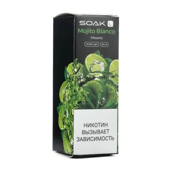 Жидкость SOAK L Mojito Blanco 30 мл в Красноярске