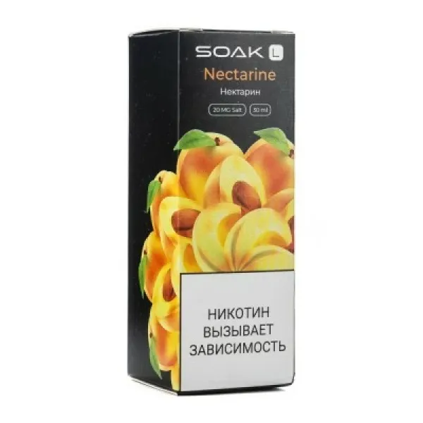 Жидкость SOAK L Nectarine 30 мл в Красноярске
