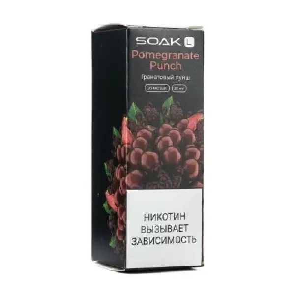 Жидкость SOAK L Pomegranate Punch 30 мл в Красноярске
