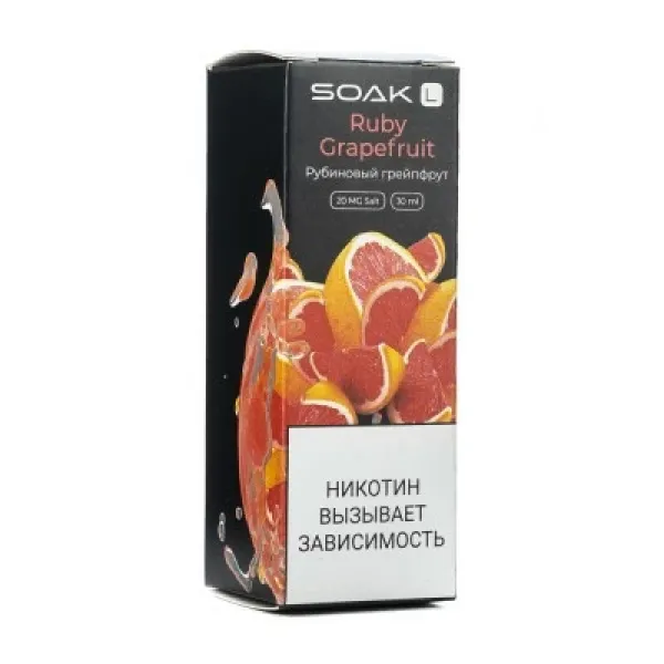 Жидкость SOAK L Ruby Grapefruit 30 мл в Красноярске