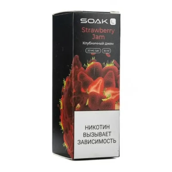 Жидкость SOAK L Strawberry Jam 30 мл в Красноярске