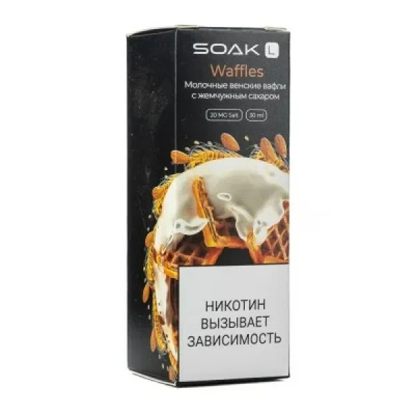 Жидкость SOAK L Waffels 30 мл в Красноярске