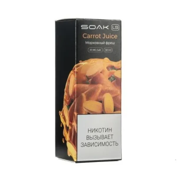 Жидкость SOAK LS Carrot  Juice 30 мл в Красноярске
