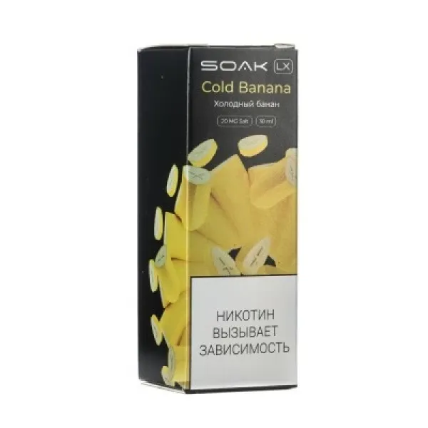 Жидкость SOAK LX Cold Banana 30 мл в Красноярске