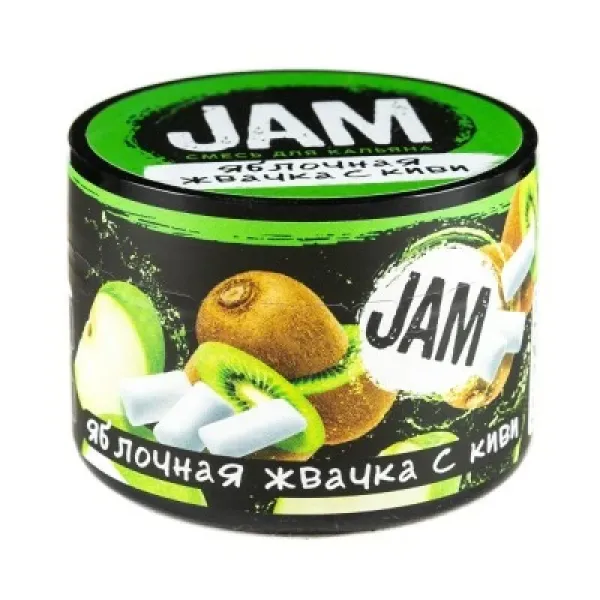 Смесь JAM Яблочная Жвачка с Киви 50 гр в Красноярске