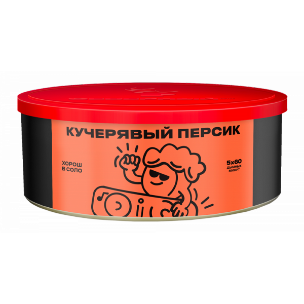 Табак СЕВЕРНЫЙ КУЧЕРЯВЫЙ ПЕРСИК 100 гр в Красноярске