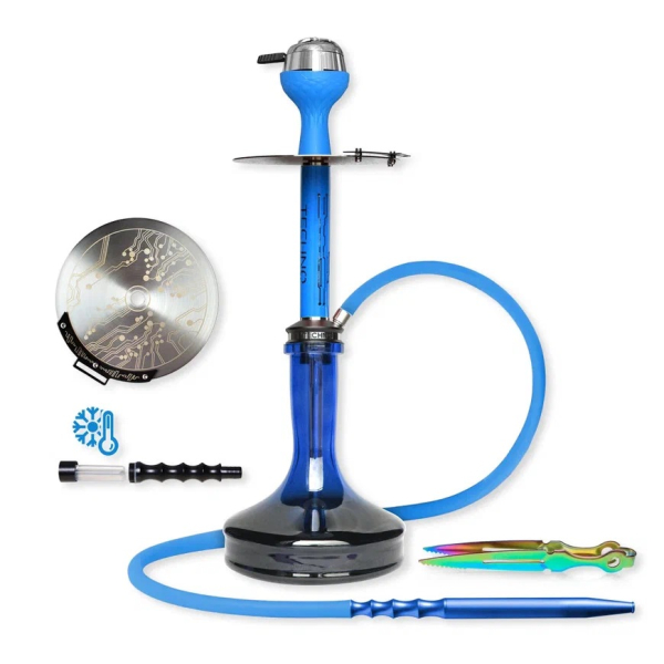 Кальян Seven star TE1 TECHNO Blue 60см в Красноярске