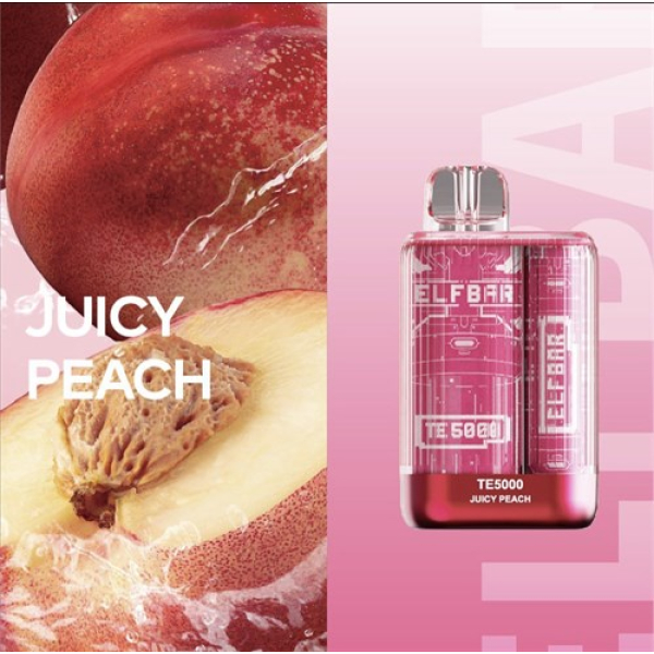 Elfbar TE5000 Juicy Peach, 5000 тяг в Красноярске