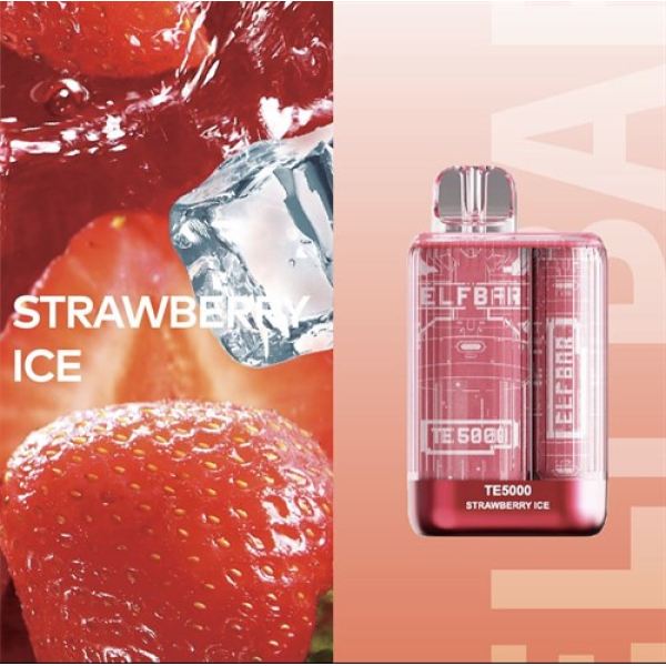 Elfbar TE5000 Strawberry Ice, 5000 тяг в Красноярске