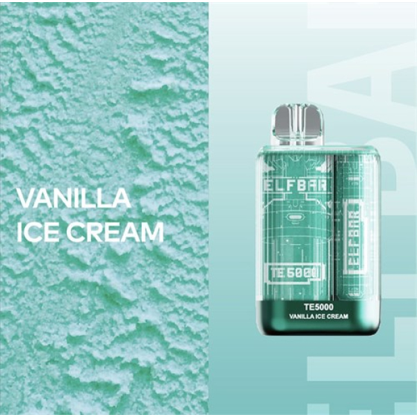 Elfbar TE5000 Vanilla Ice Cream, 5000 тяг в Красноярске